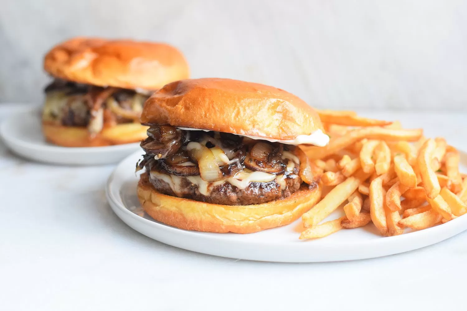 Truffle Mushroom Burger
